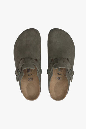 Boston Thyme Suede Leather
