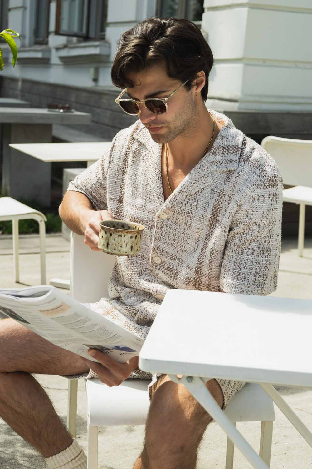 Encinitas Textured Shirt