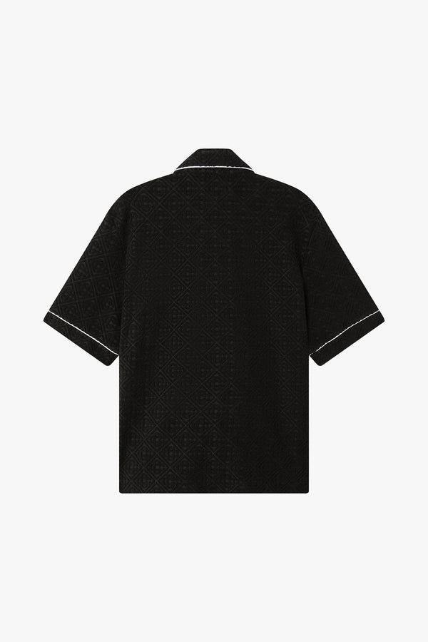 TOWELLING MONOGRAM SHIRT