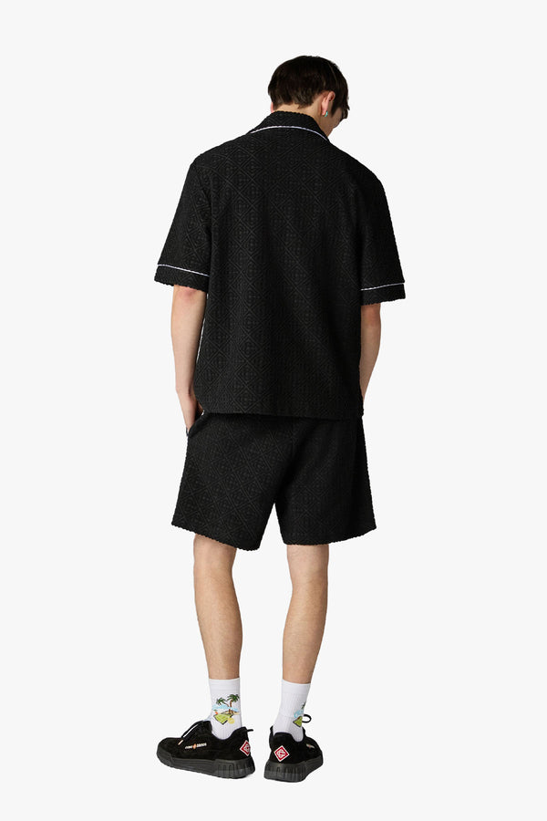 TOWELLING MONOGRAM SHIRT