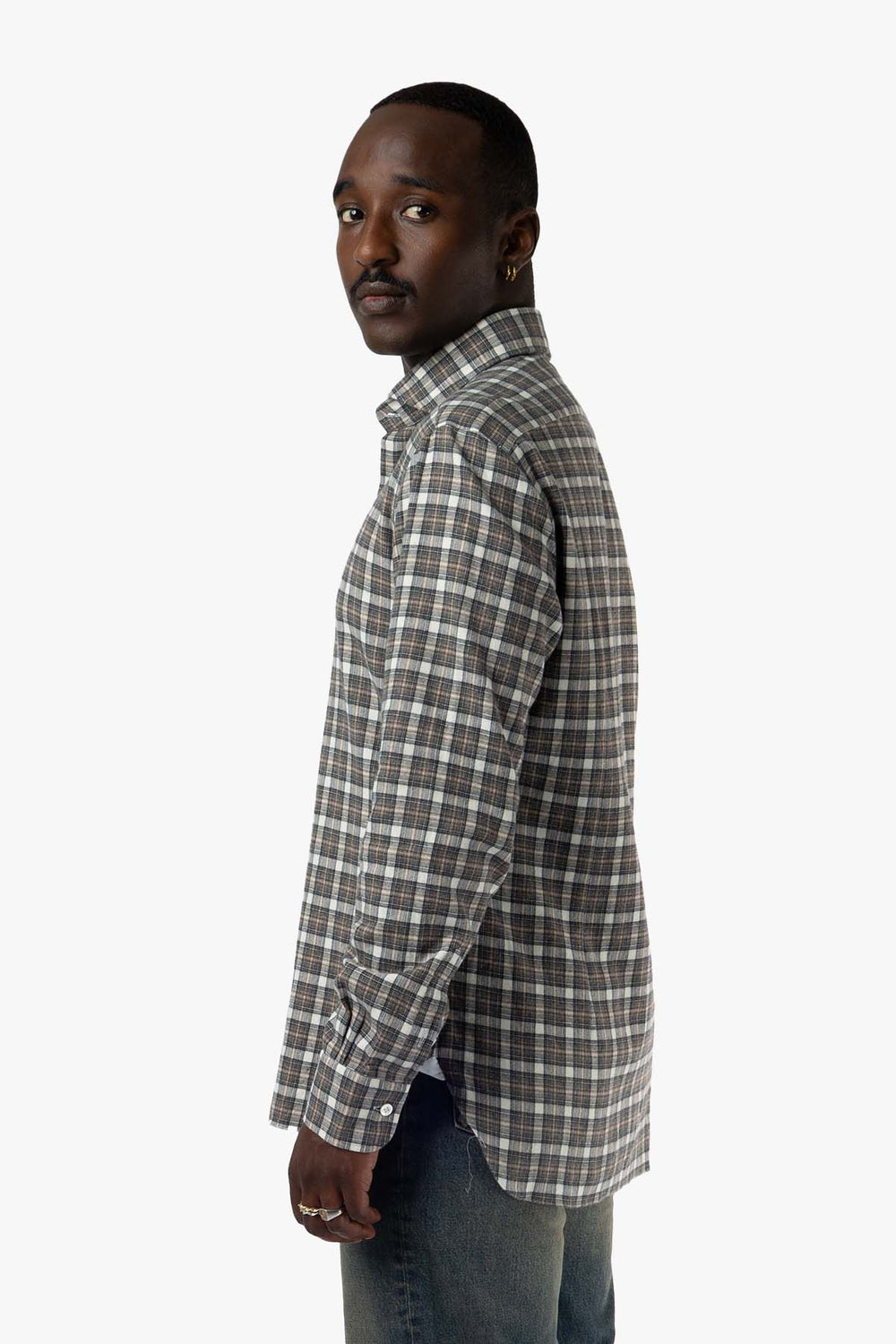 Checked Flannel Shirt