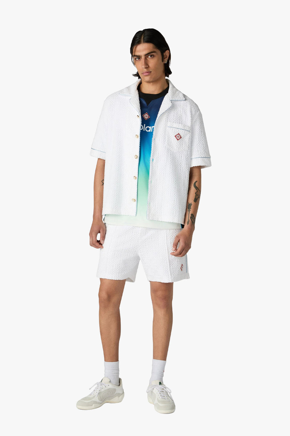 Towelling Monogram Shorts