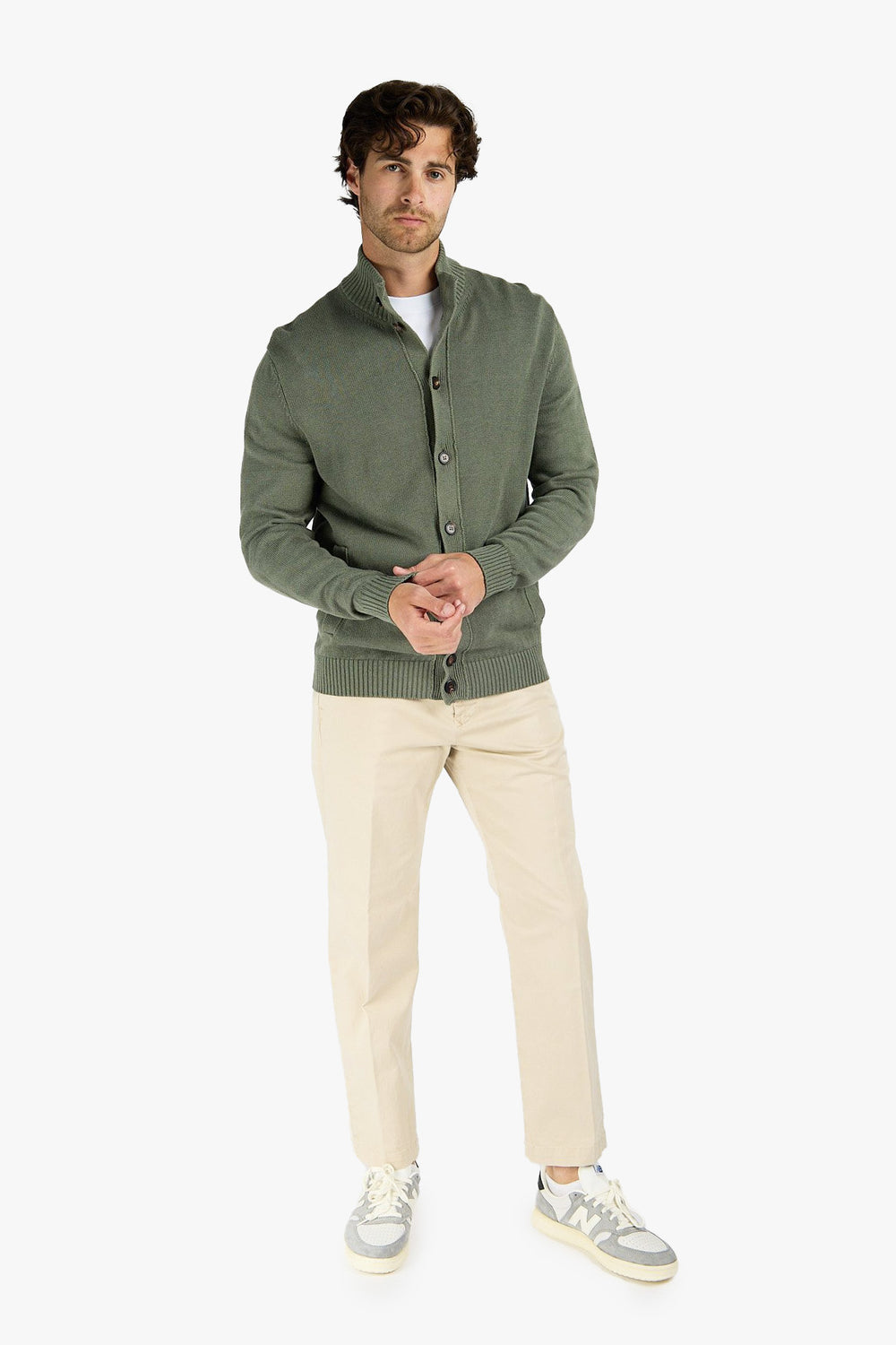 Cotton Knitted Cardigan