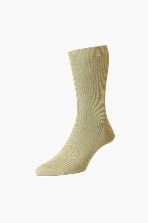 Superfine Merino Wool Sock Light Khaki