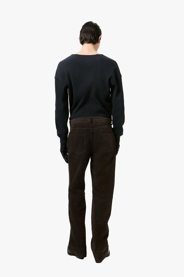 Carlson Cut Suede Pant