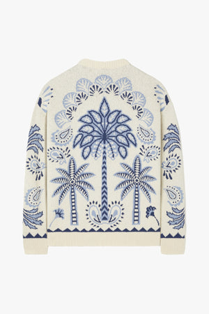 WILD WONDER FOULARD SWEATER