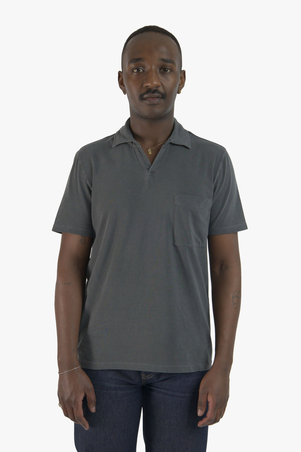 Cotton Stretch Polo Shirt