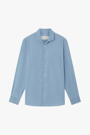 Emilio Cotton Denim Twill Shirt