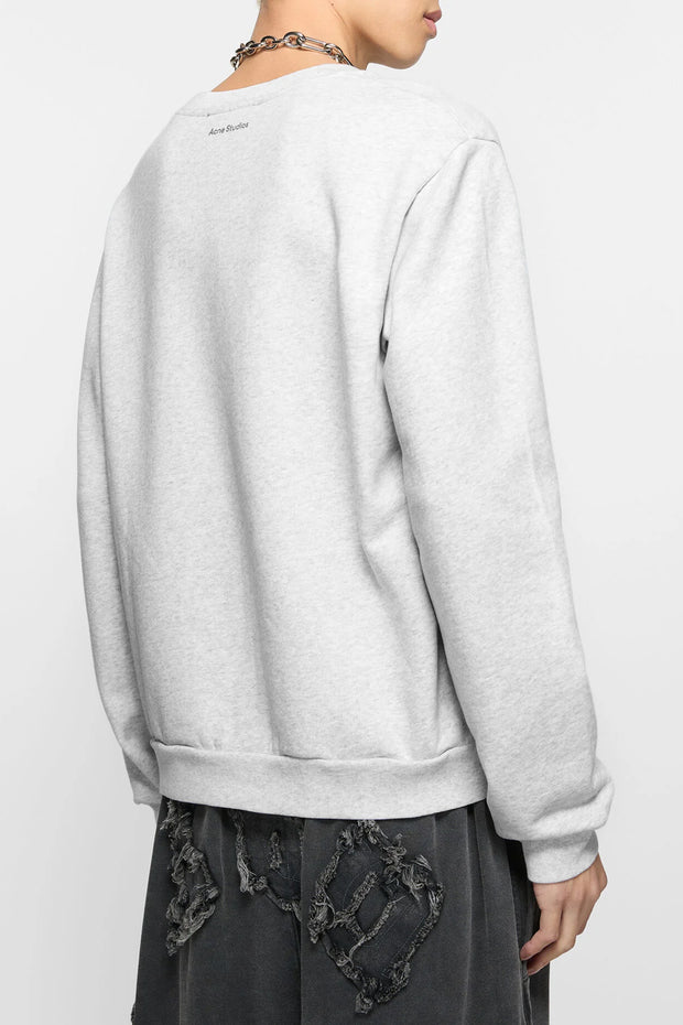 Crew Neck Fleece Sweater