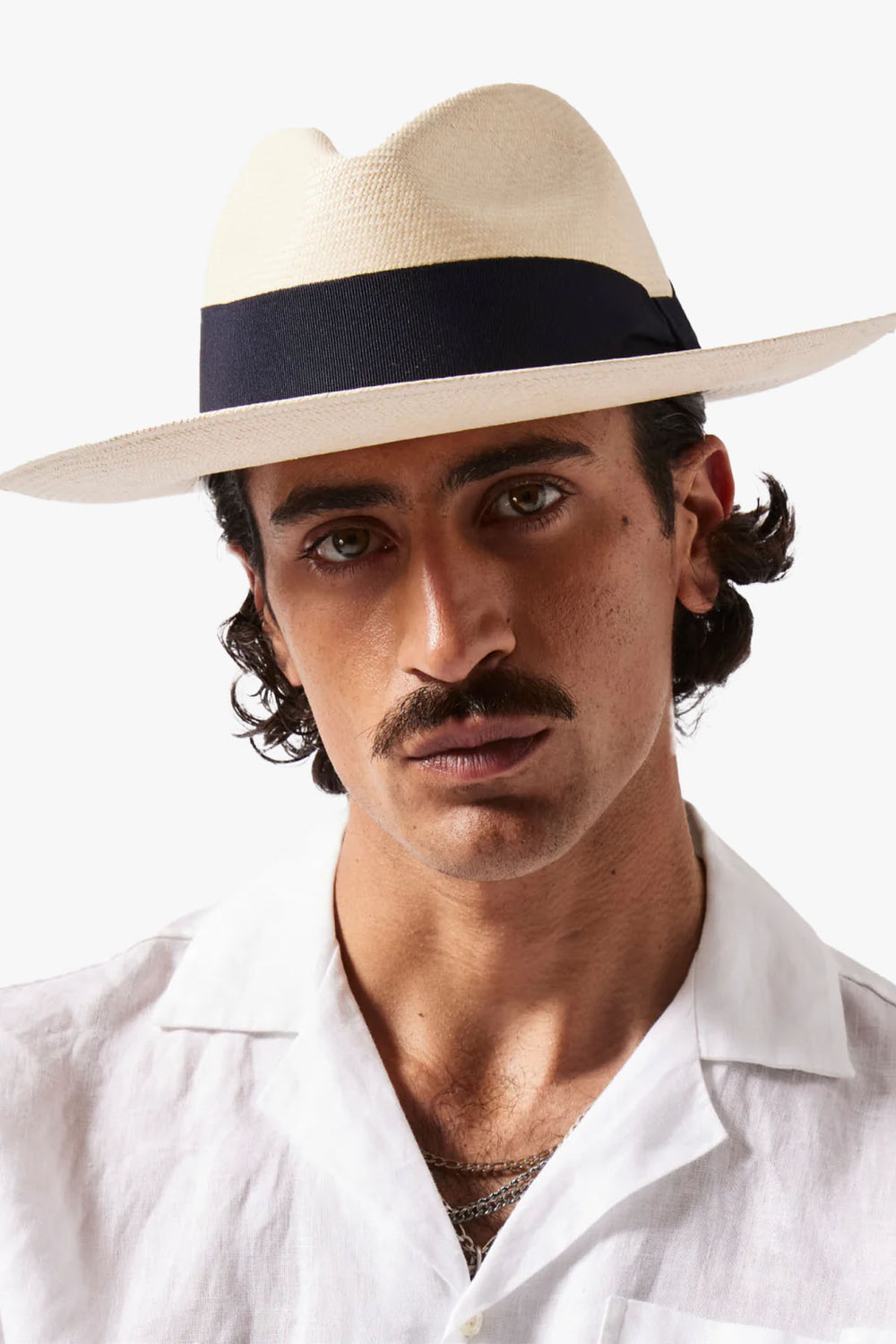 Rafael Panama Hat Wide Ribbon