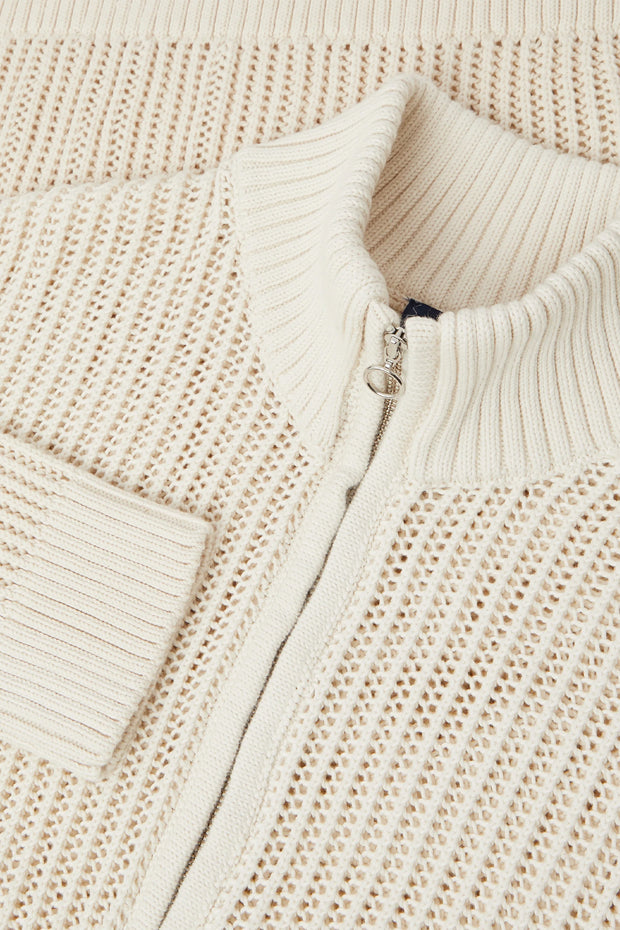 Maximo Cotton Zip Sweater