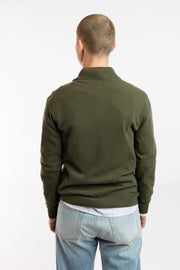 Half Zip Wool Cashmere Sweater