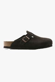 Boston Mocha Suede Leather