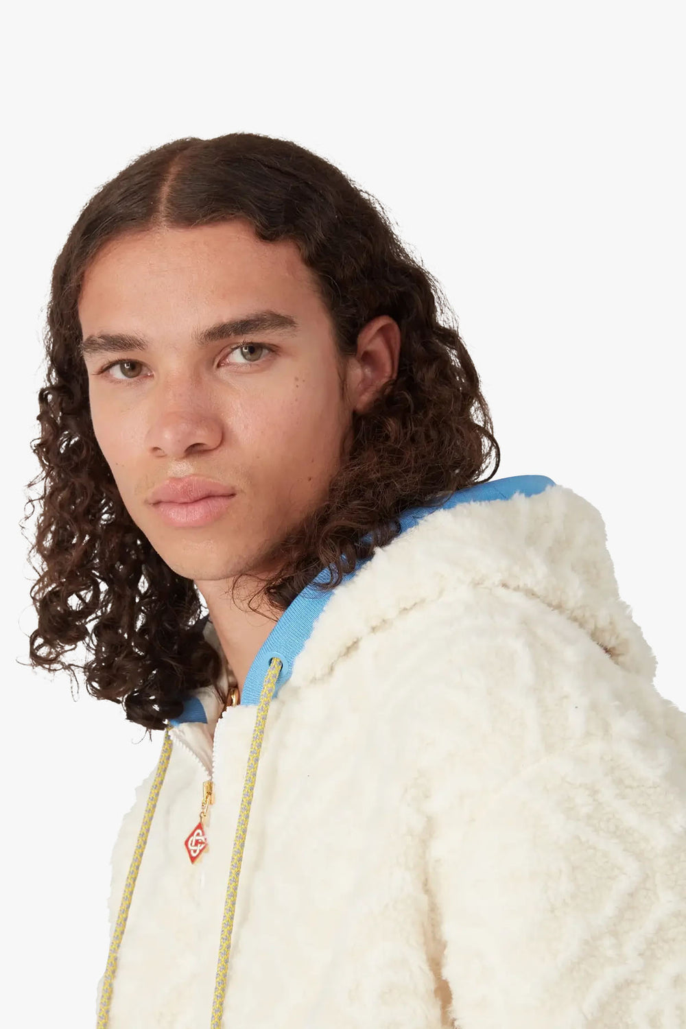 Monogram Hooded Fleece Jacket