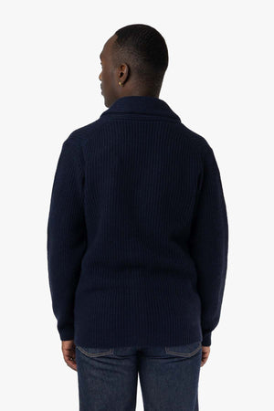 Lambswool Shawl Collar Cardigan