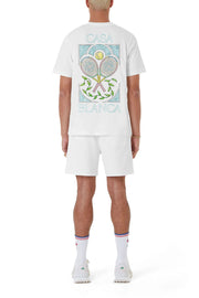 TENNIS PASTELLE PRINTED T-SHIRT