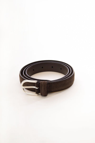 Buckle Suede Leather Belt