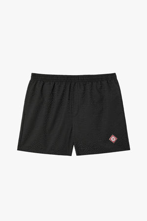MONOGRAM JACQUARD SWIM SHORTS