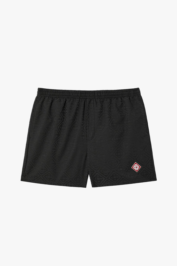MONOGRAM JACQUARD SWIM SHORTS