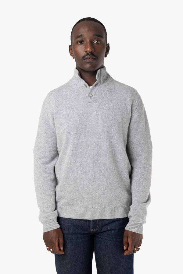 Manifattura Merino/Cashmere Open Collar Shirt