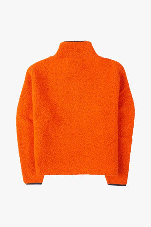 Boucle Wool Zip Fleece Jacket