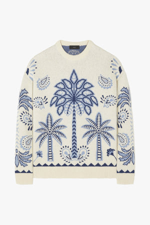 WILD WONDER FOULARD SWEATER