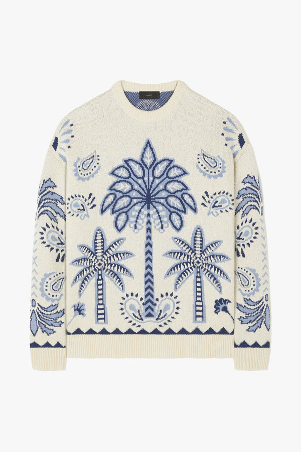 WILD WONDER FOULARD SWEATER