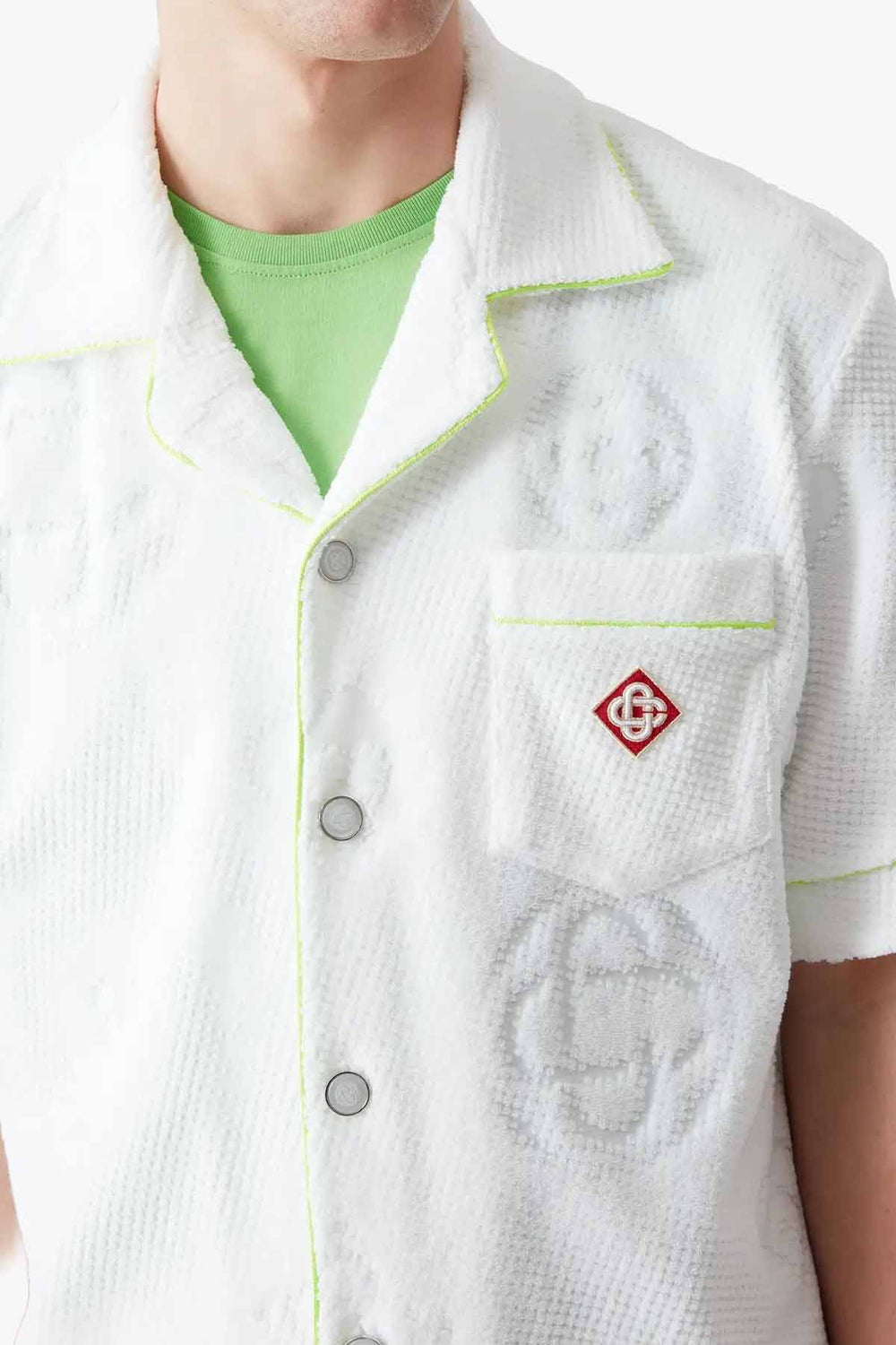 Towelling Monogram Shirt