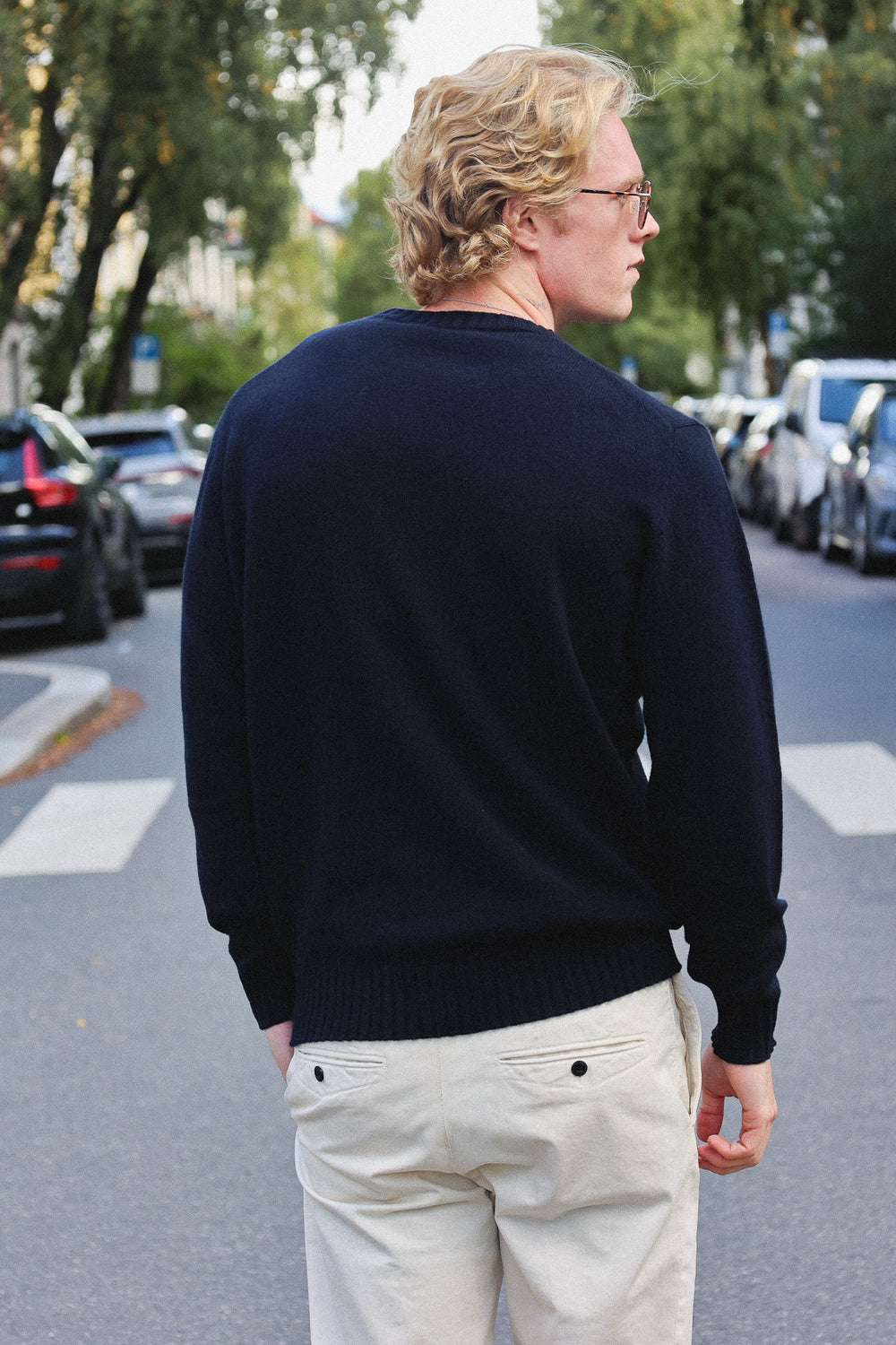 Wool/Cashmere Crewneck
