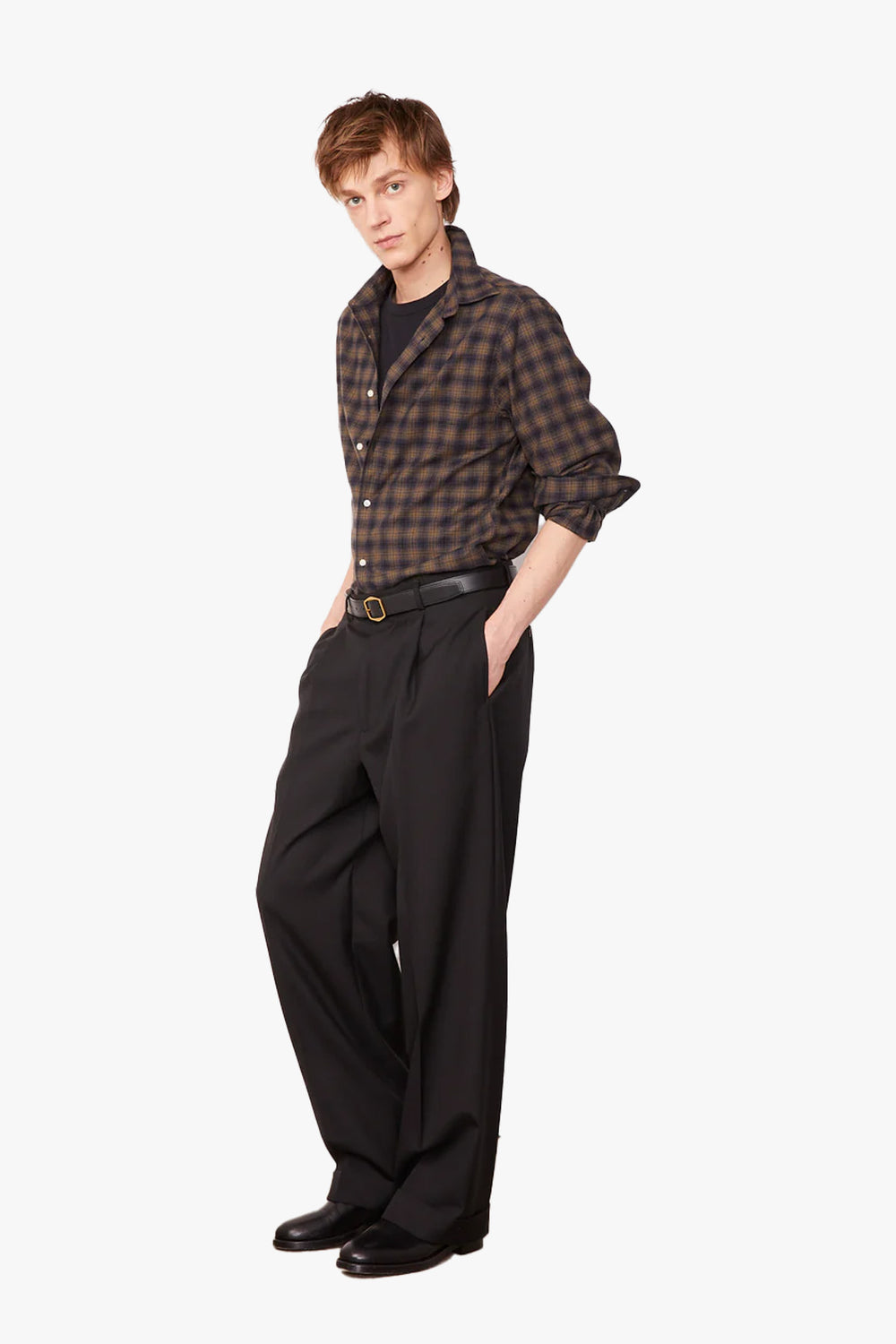 Giacomo Brushed Checked Shirt