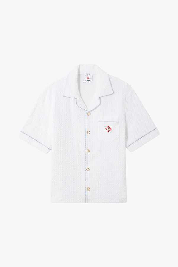 TOWELLING MONOGRAM SHIRT