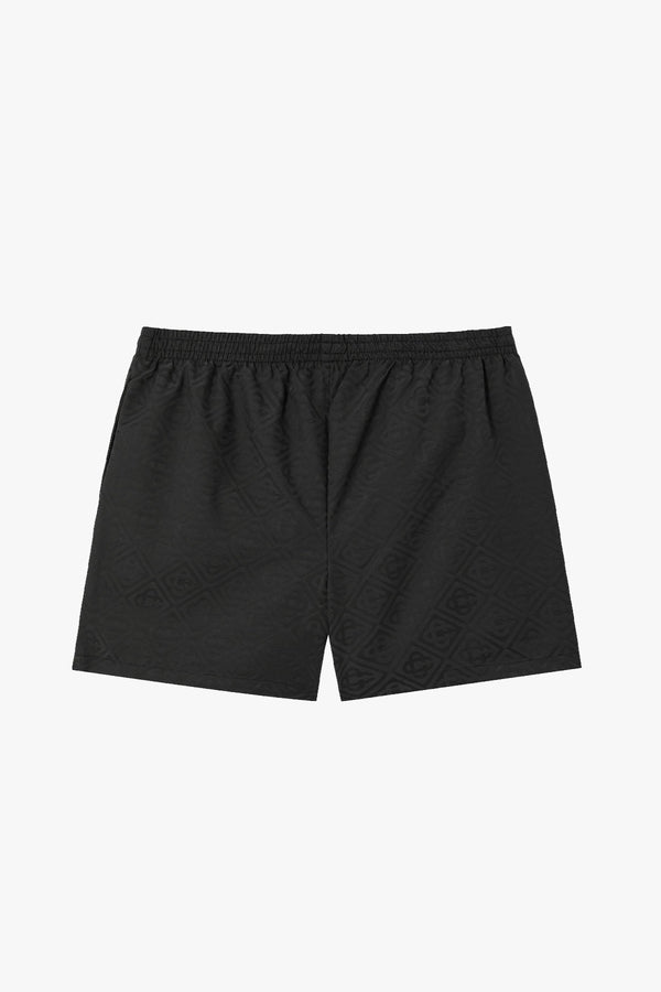 MONOGRAM JACQUARD SWIM SHORTS