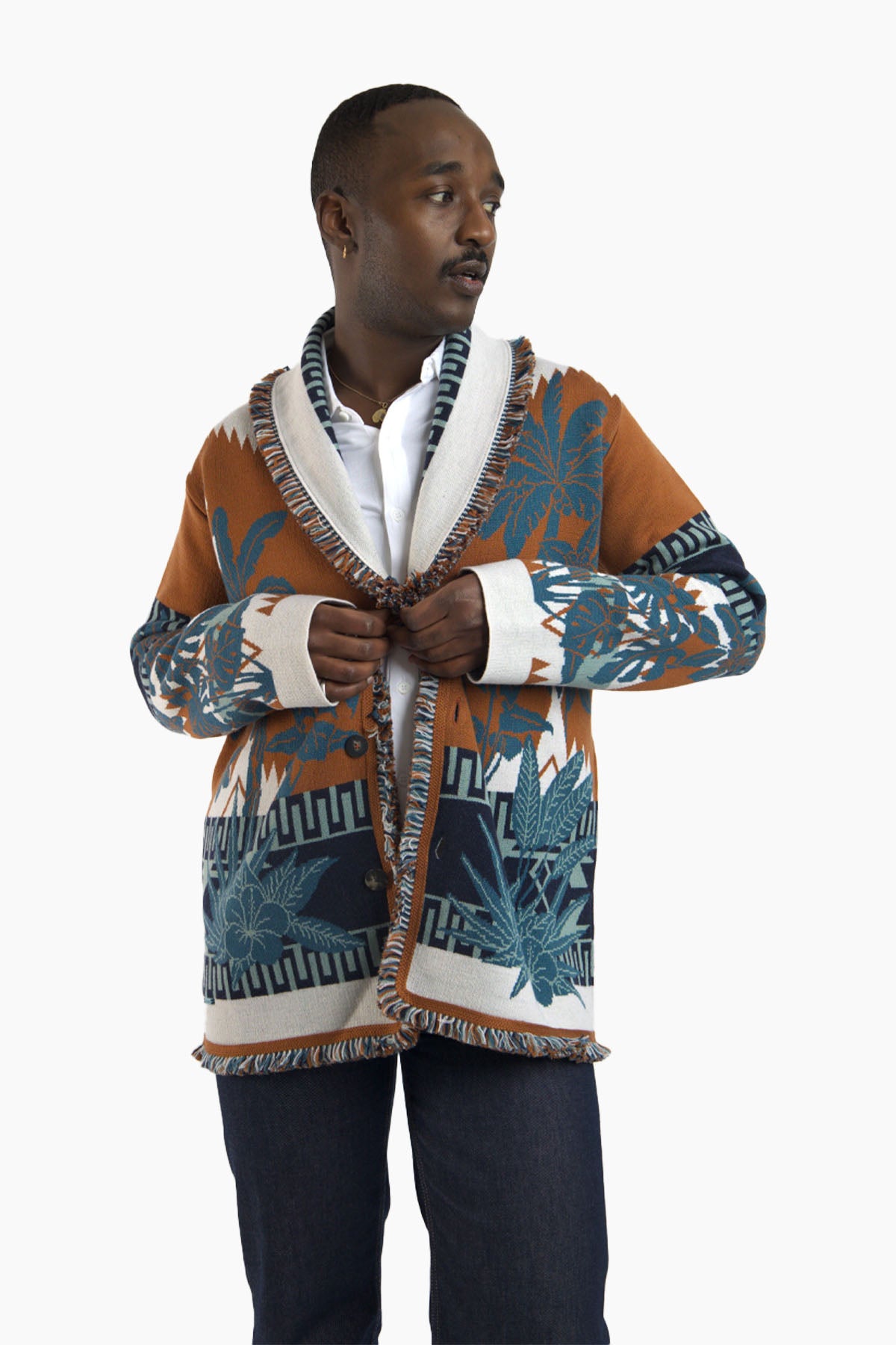 ALANUI Herren Cardigan Mountain カーディガン Alanui