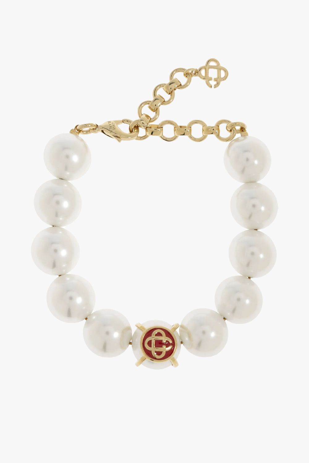 Logo Pearl Bracelet