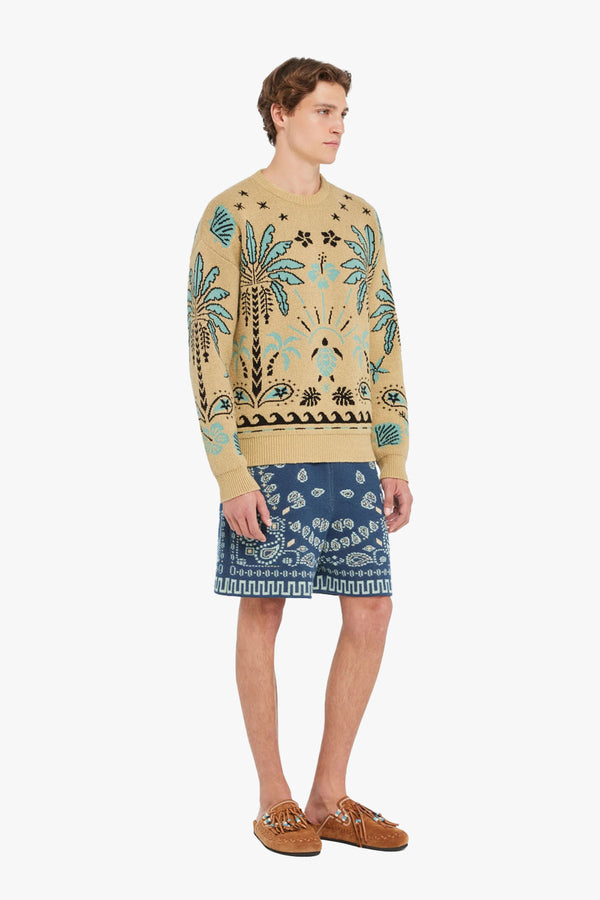 ECHOES OF THE ISLAND SWEATER