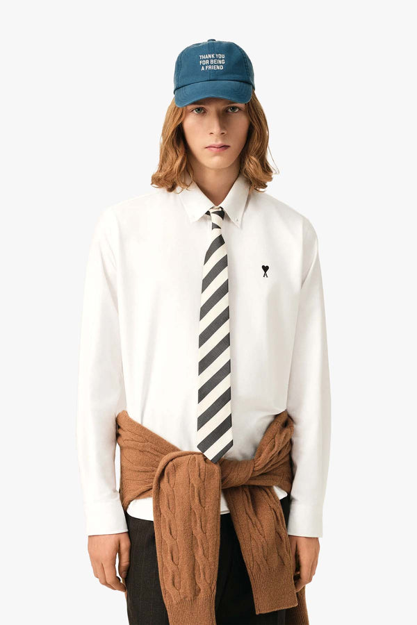 BOXY FIT BUTTON DOWN OXFORD SHIRT