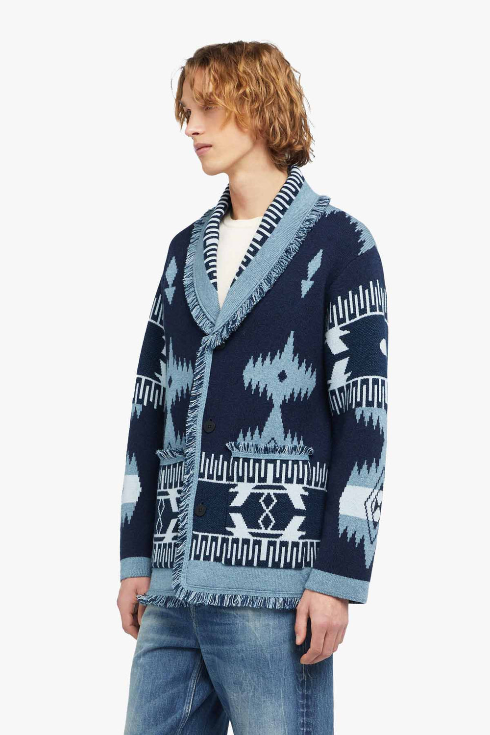 ICON JACQUARD CARDIGAN
