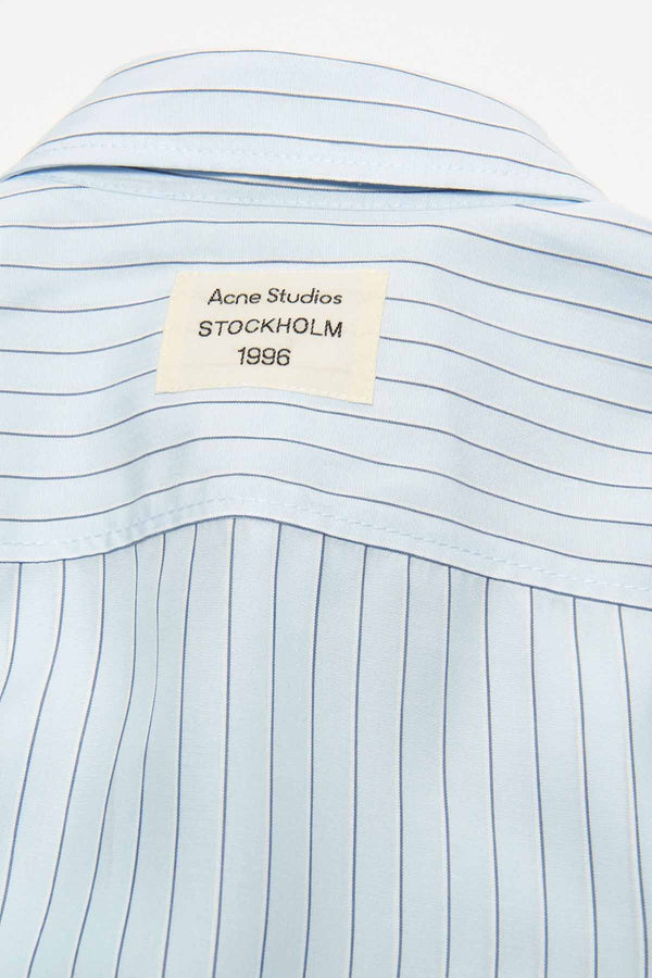 Striped Button-up Shirt