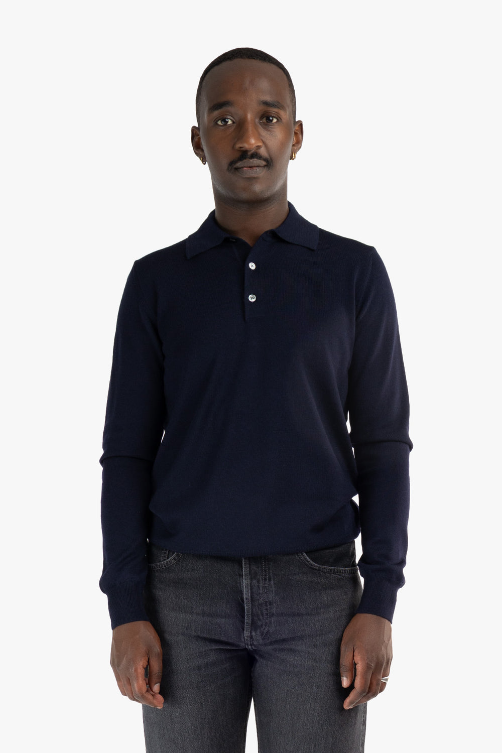 Polo shirt long sleeve