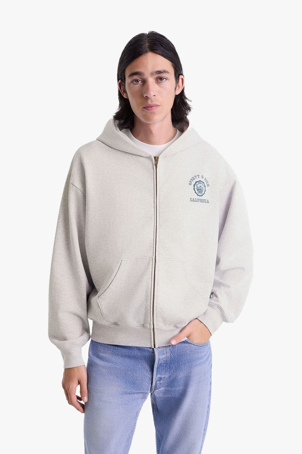 California Emblem Zip Hoodie