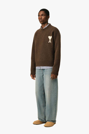AMI DE COEUR ALPACA POLO SWEATER