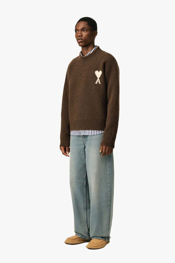 AMI DE COEUR ALPACA POLO SWEATER