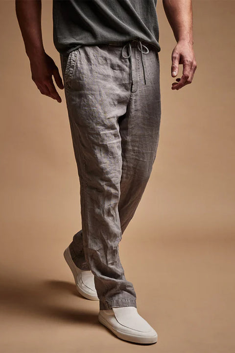 Relaxed Fit Linen Trousers