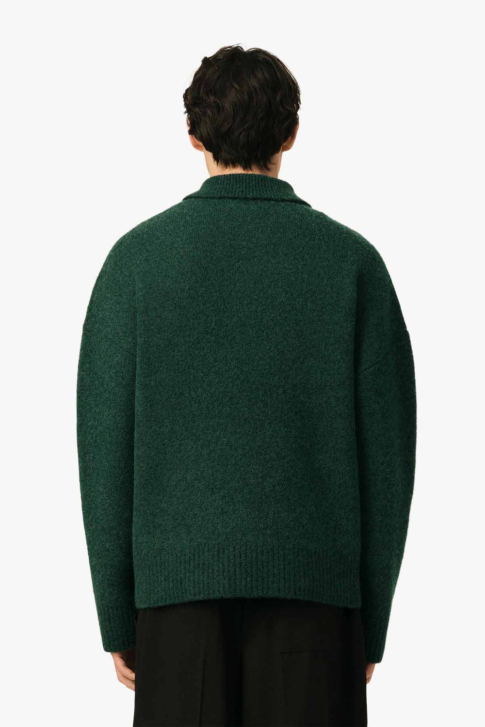 AMI DE COEUR ALPACA POLO SWEATER