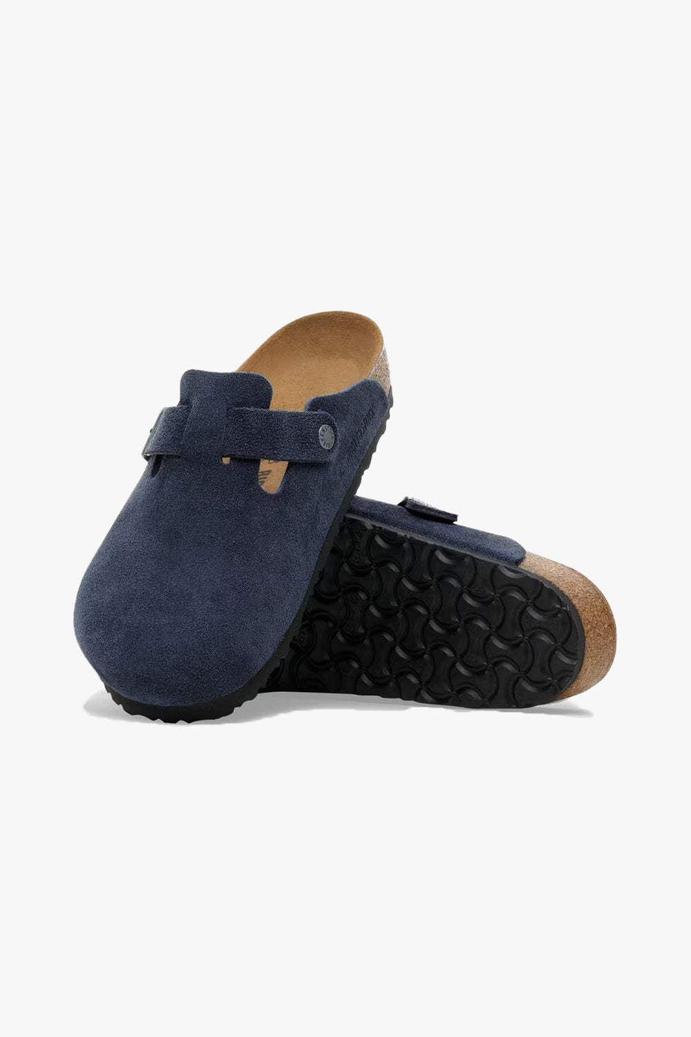 Boston New Navy Suede Leather