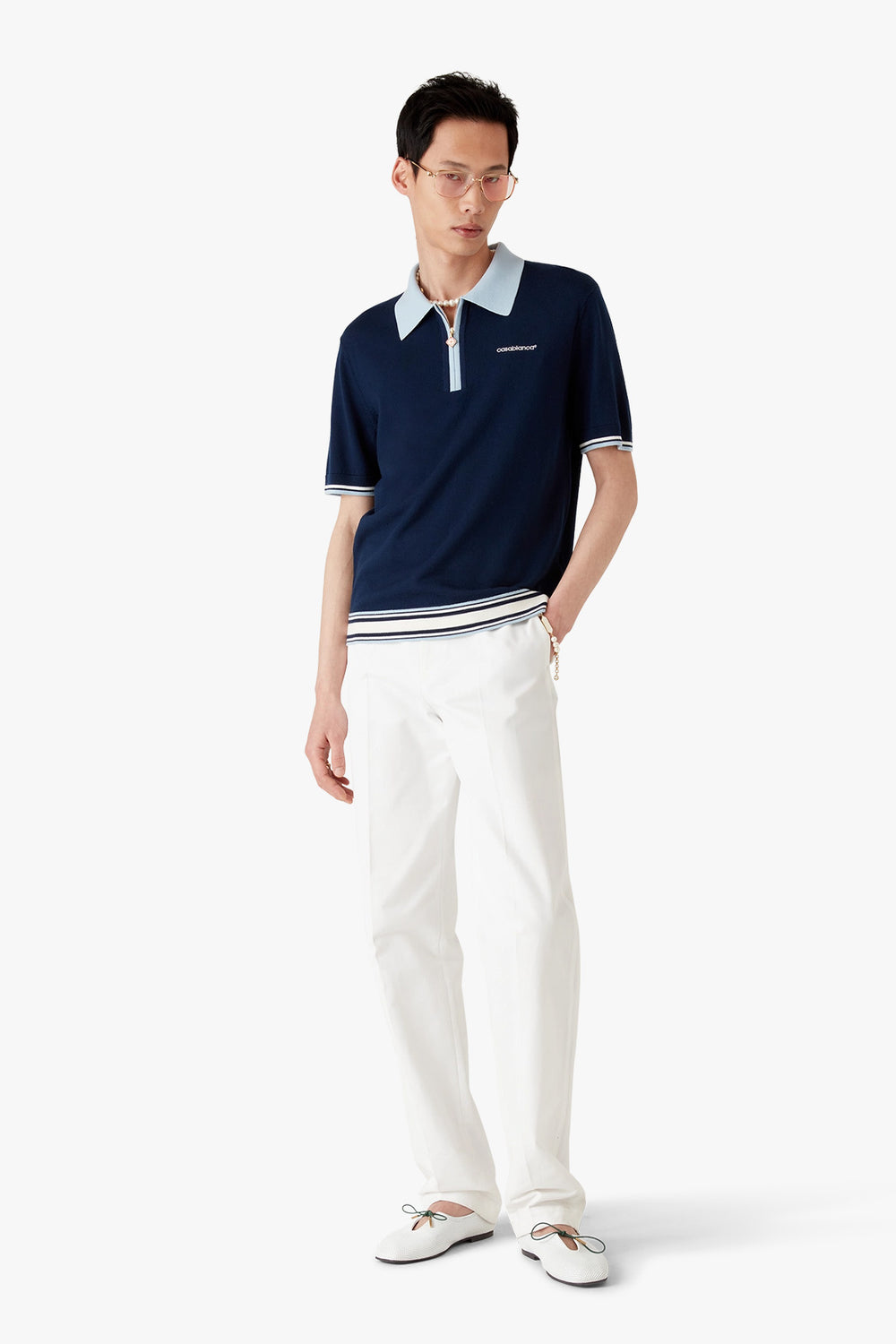 Merino Tennis Polo Shirt