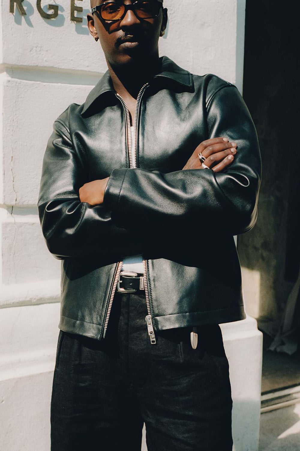 Short Leather Jacket