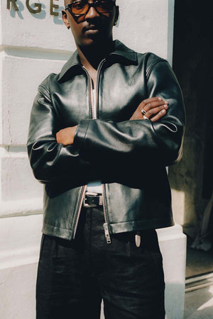 Short Leather Jacket