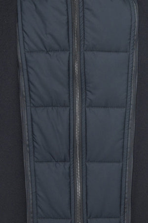 Gilet Lined Wool Coat
