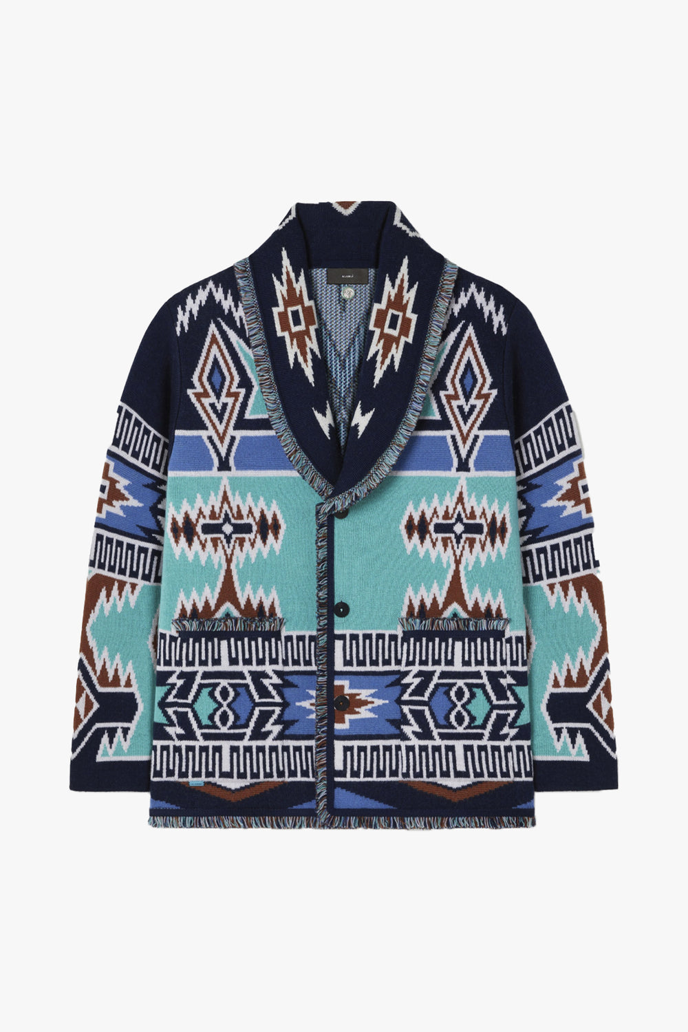 GEOMETRIC ROOTS CARDIGAN